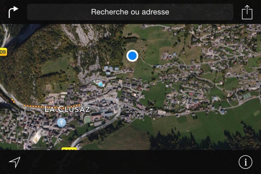 Appartement Cozy Dans Chalet 6 Pers Voiture 4 Roues Motrice A Dispo La Clusaz Dış mekan fotoğraf