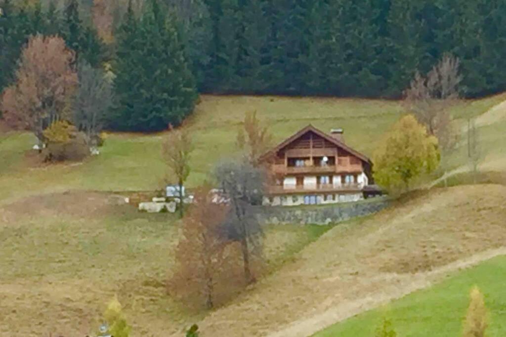 Appartement Cozy Dans Chalet 6 Pers Voiture 4 Roues Motrice A Dispo La Clusaz Dış mekan fotoğraf