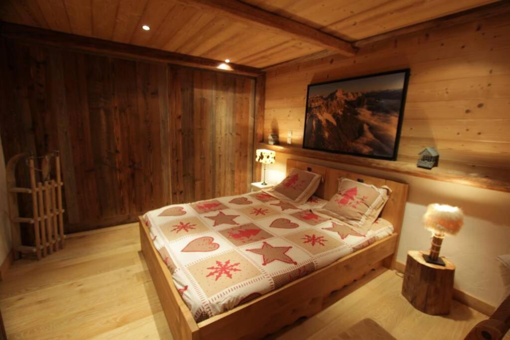Appartement Cozy Dans Chalet 6 Pers Voiture 4 Roues Motrice A Dispo La Clusaz Dış mekan fotoğraf