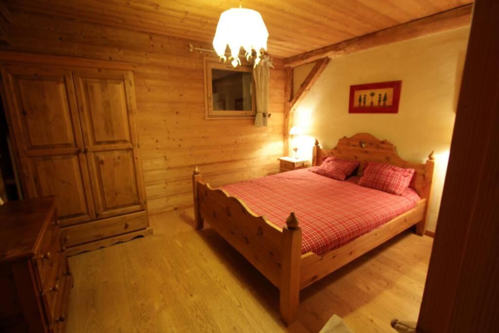 Appartement Cozy Dans Chalet 6 Pers Voiture 4 Roues Motrice A Dispo La Clusaz Dış mekan fotoğraf