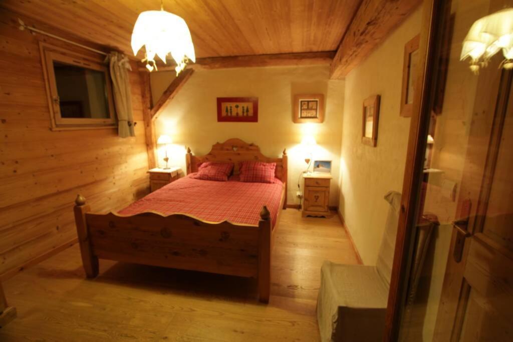 Appartement Cozy Dans Chalet 6 Pers Voiture 4 Roues Motrice A Dispo La Clusaz Dış mekan fotoğraf